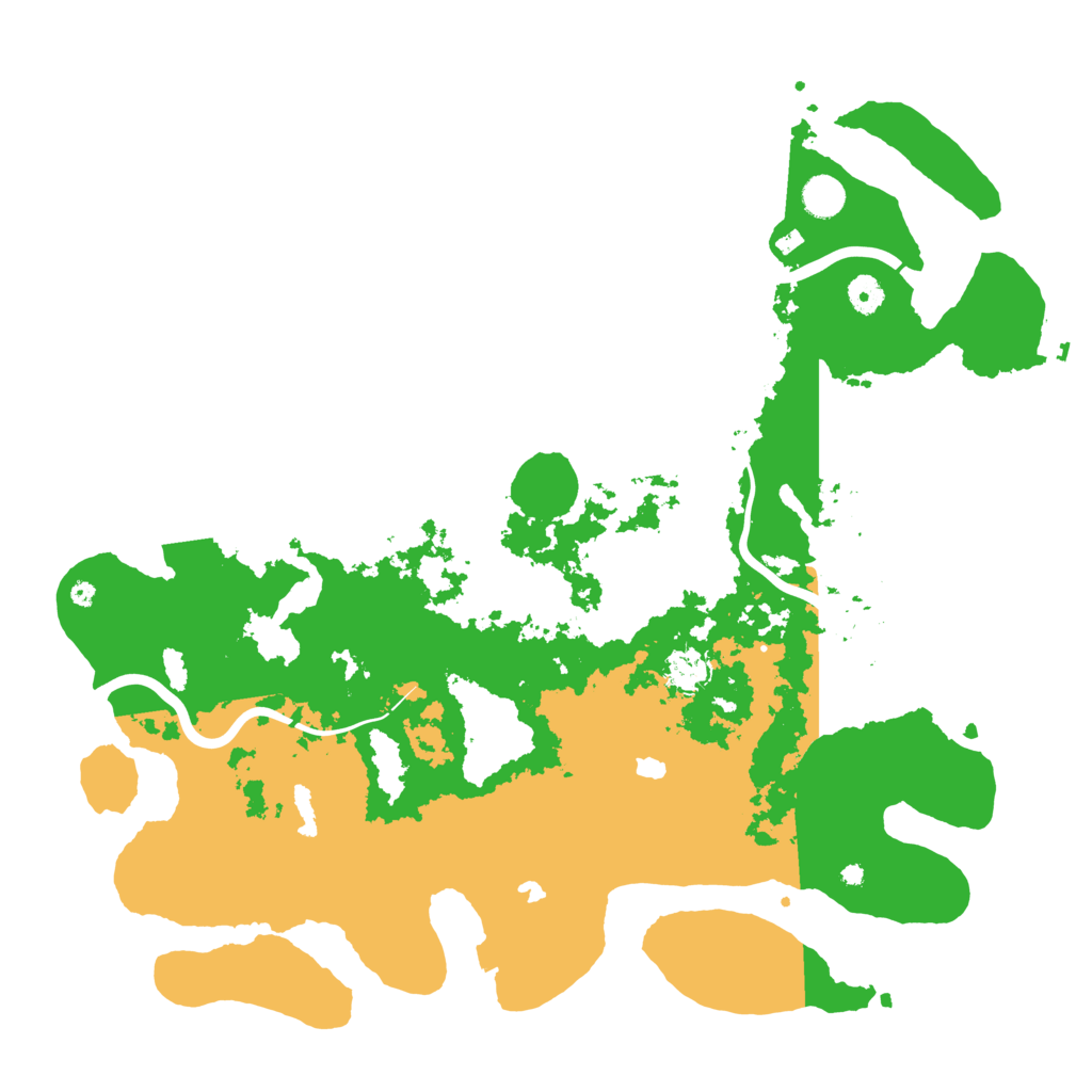 Biome Rust Map: Procedural Map, Size: 4500, Seed: 800565162
