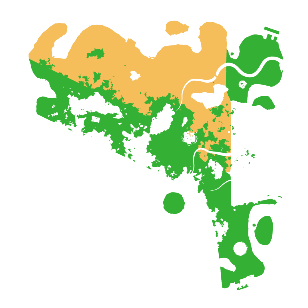Biome Rust Map: Procedural Map, Size: 4000, Seed: 763941146