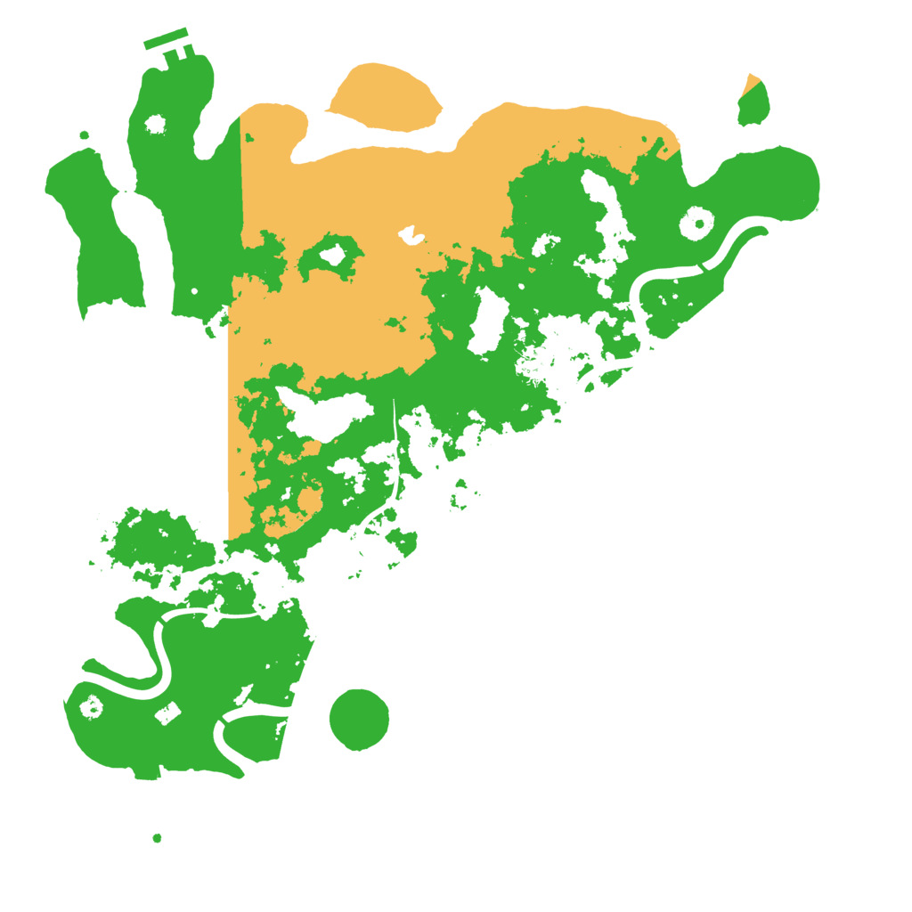 Biome Rust Map: Procedural Map, Size: 4096, Seed: 10407