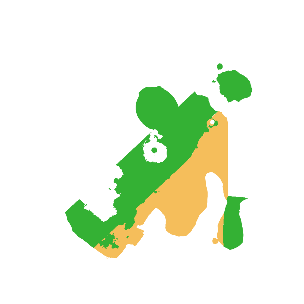 Biome Rust Map: Procedural Map, Size: 2000, Seed: 87431