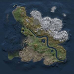 Thumbnail Rust Map: Procedural Map, Size: 2800, Seed: 64329825, 10 Monuments