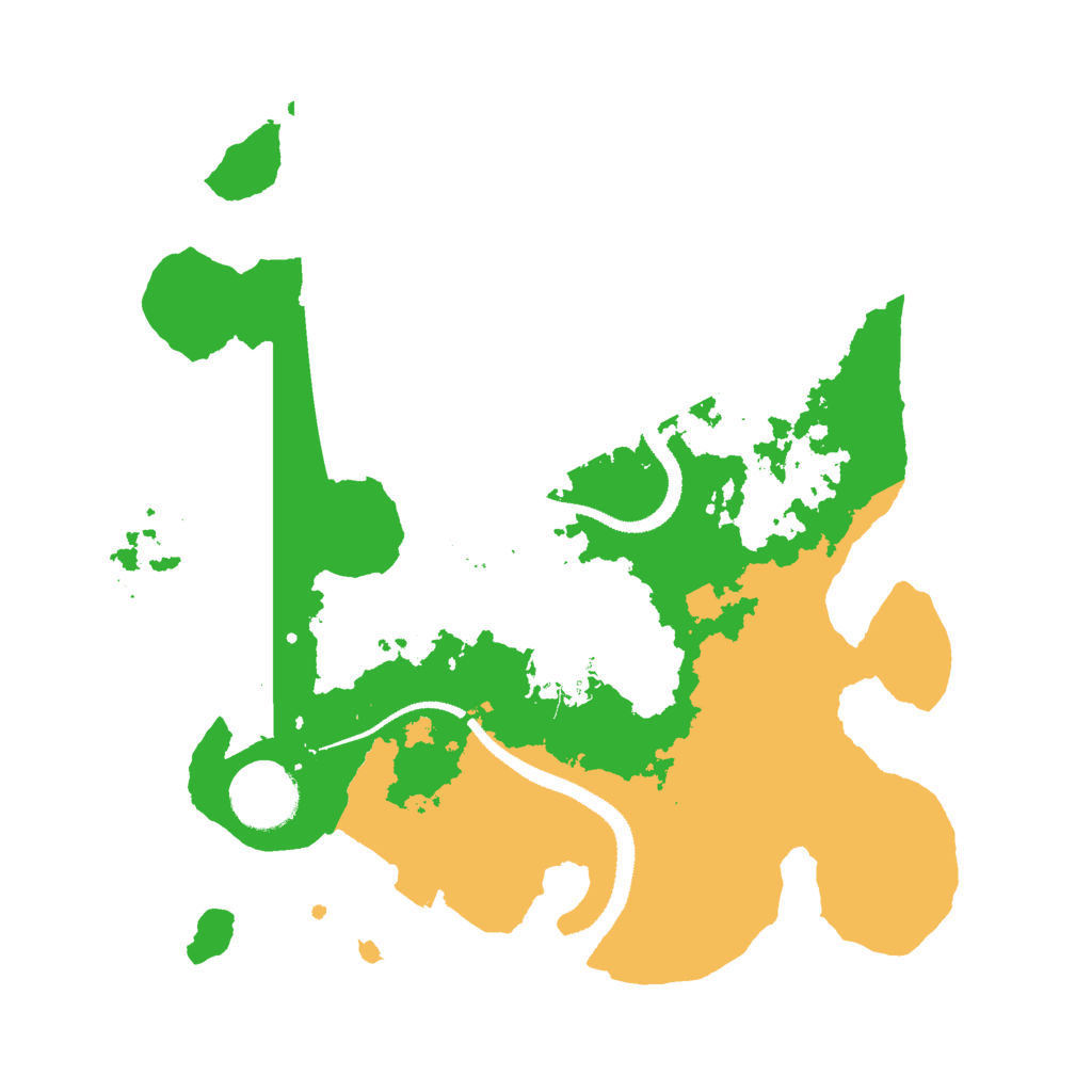 Biome Rust Map: Procedural Map, Size: 3000, Seed: 17903