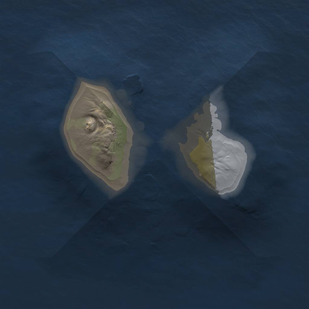 Rust Map: Procedural Map, Size: 1000, Seed: 510965045, 1 Monuments