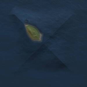 Thumbnail Rust Map: Procedural Map, Size: 1000, Seed: 1267757689, 1 Monuments