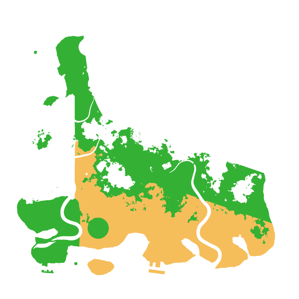 Biome Rust Map: Procedural Map, Size: 3750, Seed: 634243572