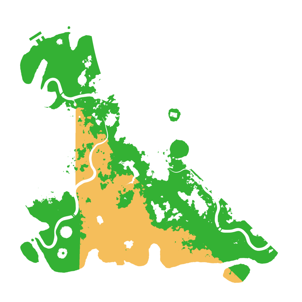 Biome Rust Map: Procedural Map, Size: 4500, Seed: 974691058