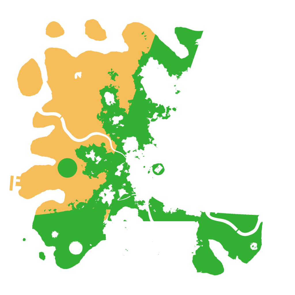 Biome Rust Map: Procedural Map, Size: 4000, Seed: 311626915
