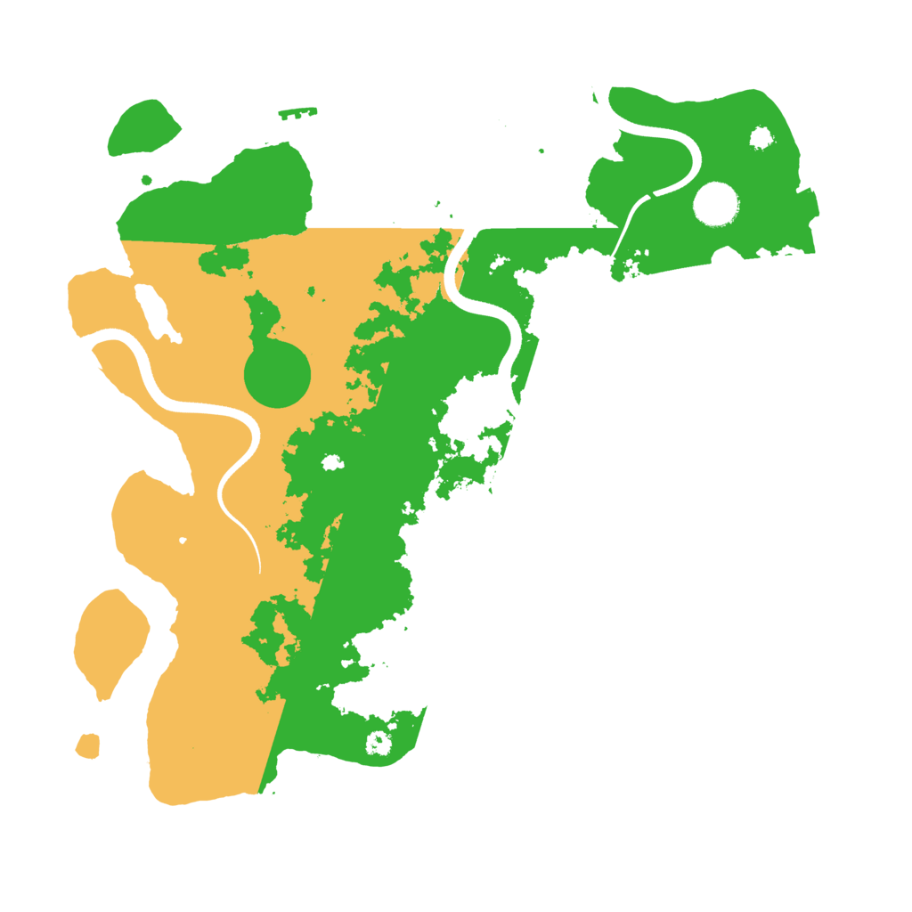 Biome Rust Map: Procedural Map, Size: 3600, Seed: 732871