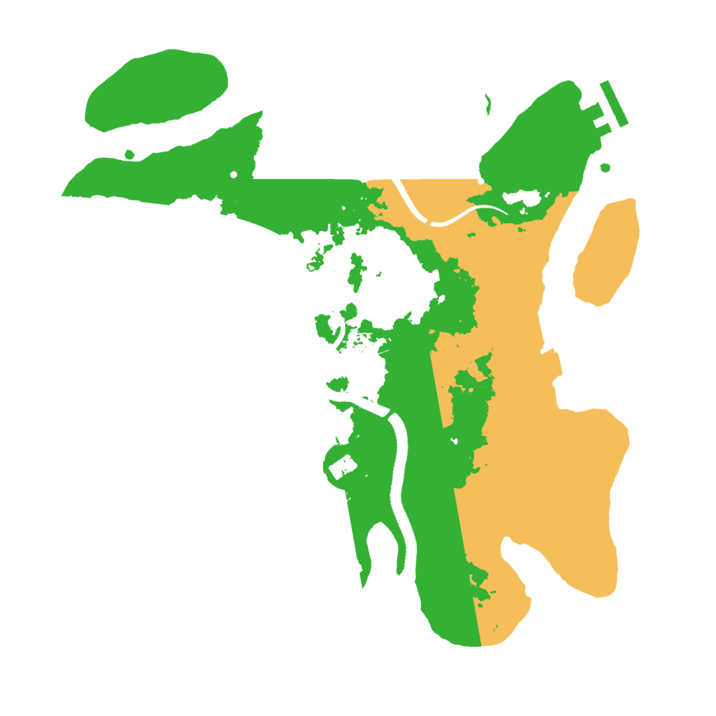 Biome Rust Map: Procedural Map, Size: 3000, Seed: 29121062