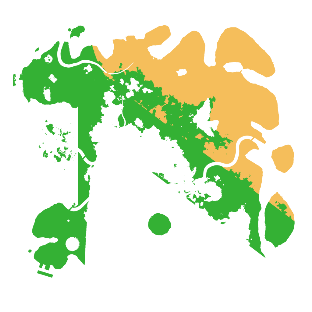 Biome Rust Map: Procedural Map, Size: 4000, Seed: 300869326