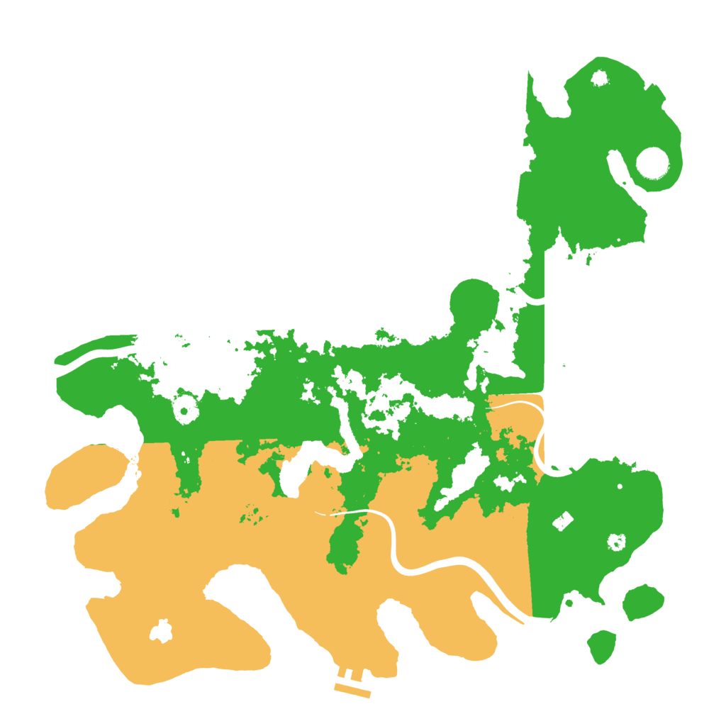 Biome Rust Map: Procedural Map, Size: 4000, Seed: 368295089