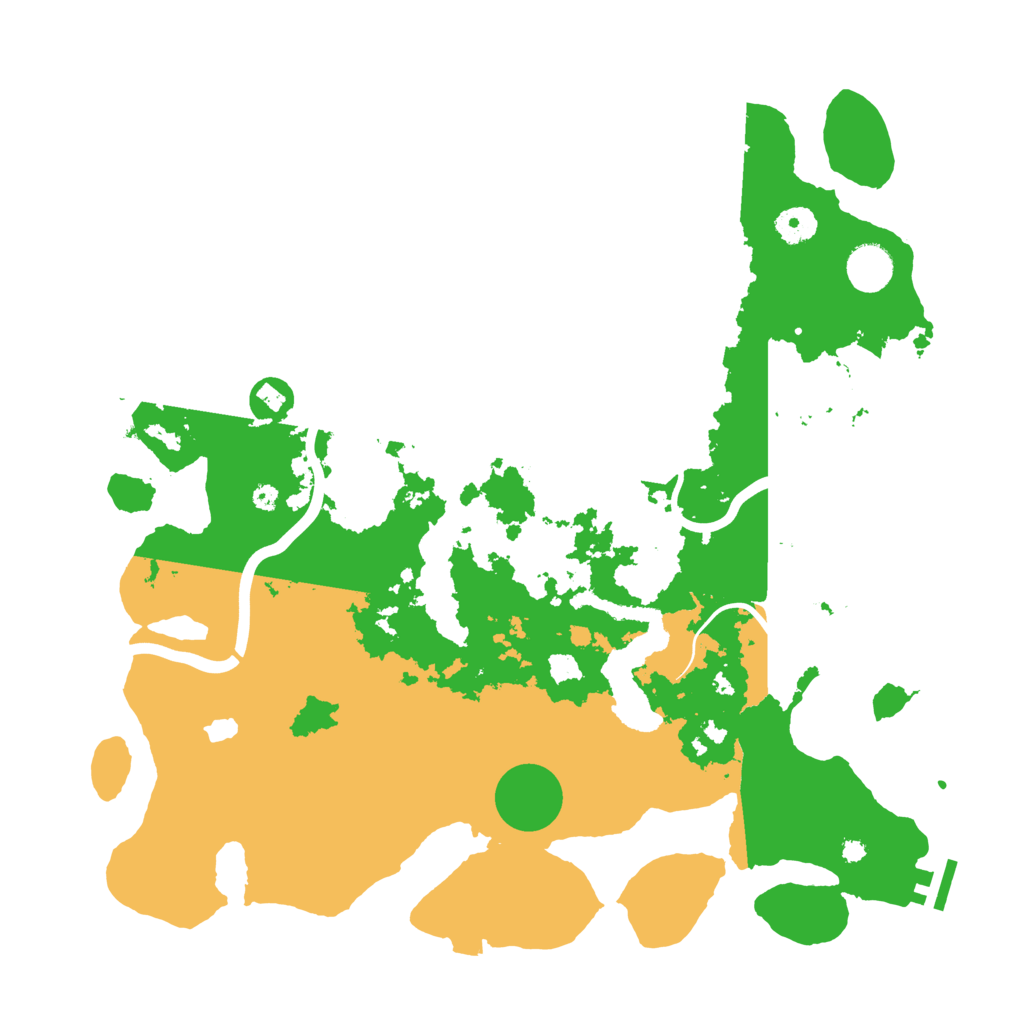 Biome Rust Map: Procedural Map, Size: 4000, Seed: 35634534