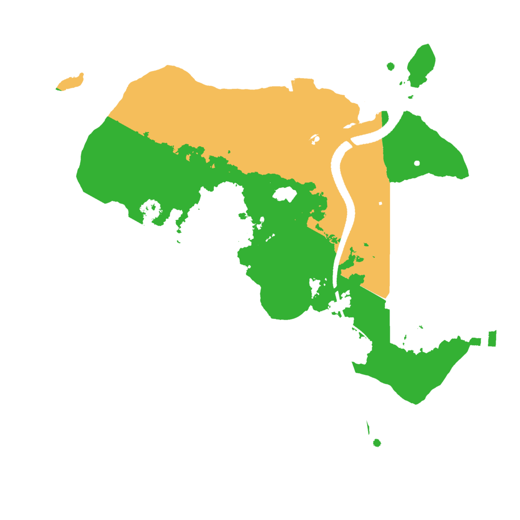 Biome Rust Map: Procedural Map, Size: 2700, Seed: 1756468894