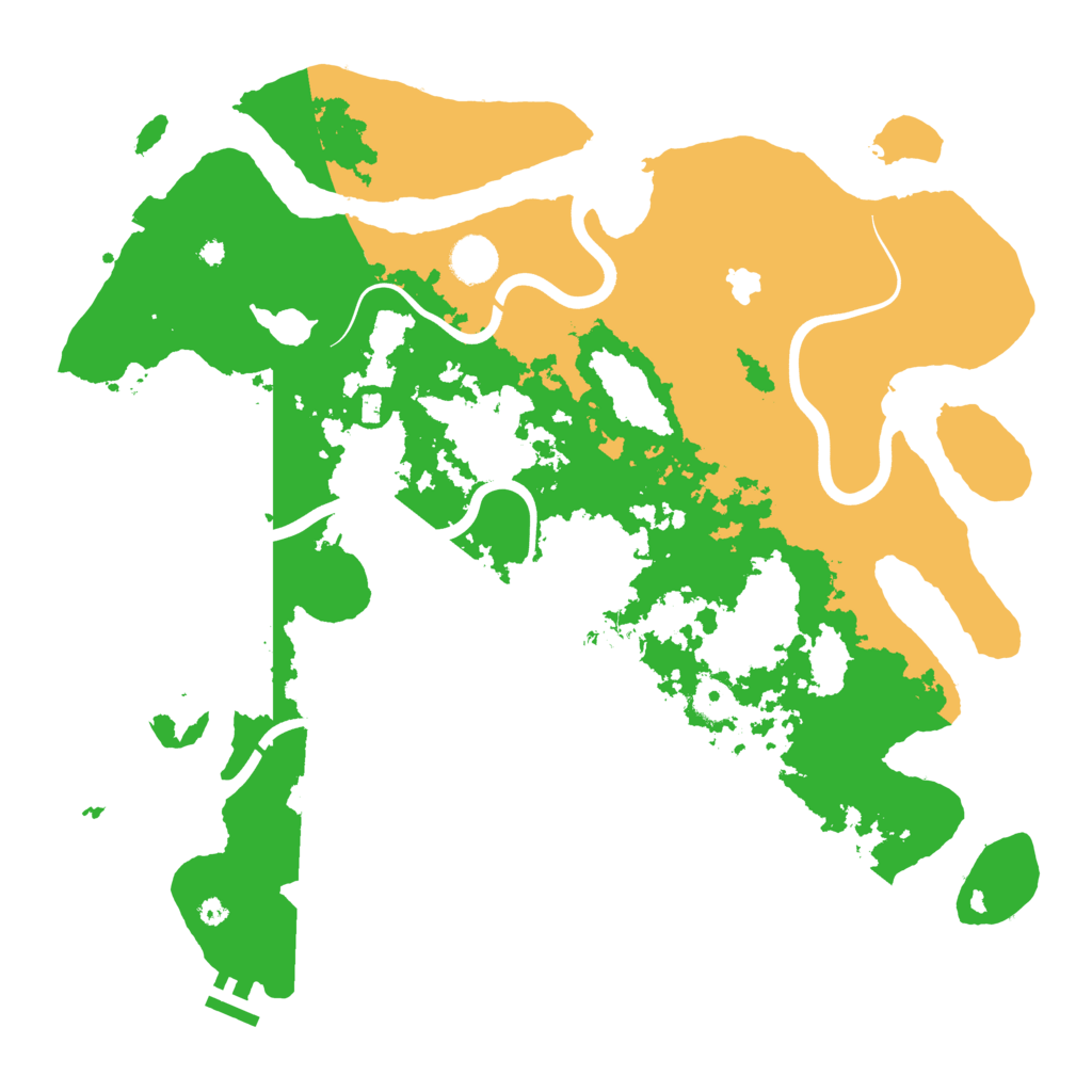 Biome Rust Map: Procedural Map, Size: 4000, Seed: 796450238