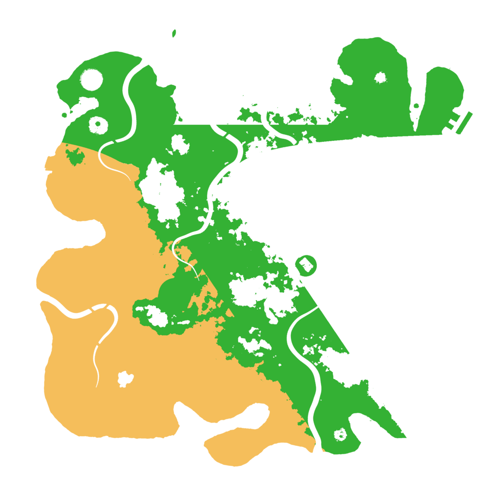 Biome Rust Map: Procedural Map, Size: 4000, Seed: 897271141