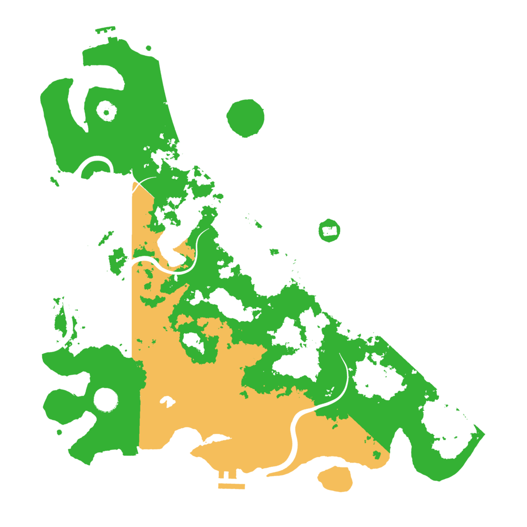 Biome Rust Map: Procedural Map, Size: 4000, Seed: 1242821986