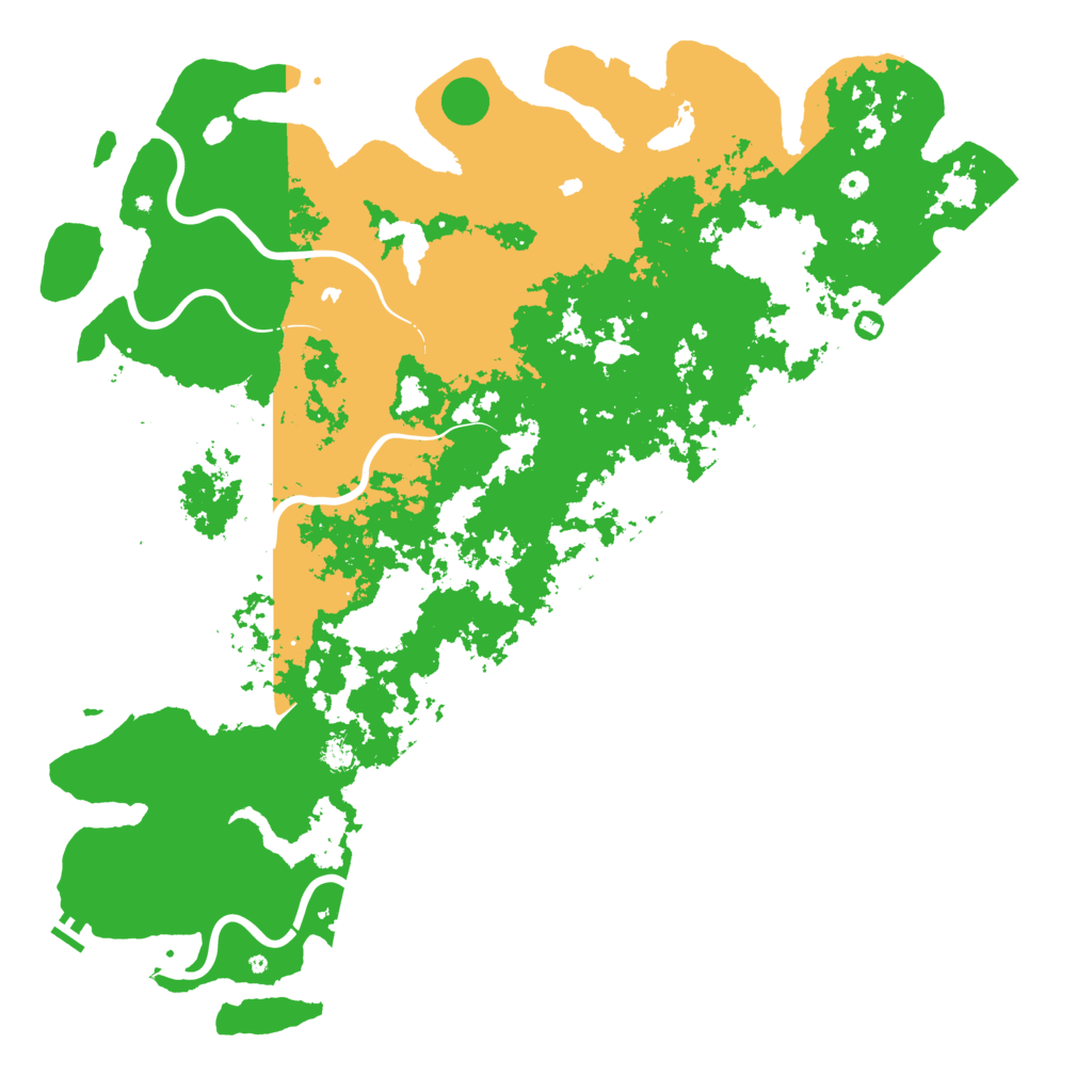 Biome Rust Map: Procedural Map, Size: 6000, Seed: 239