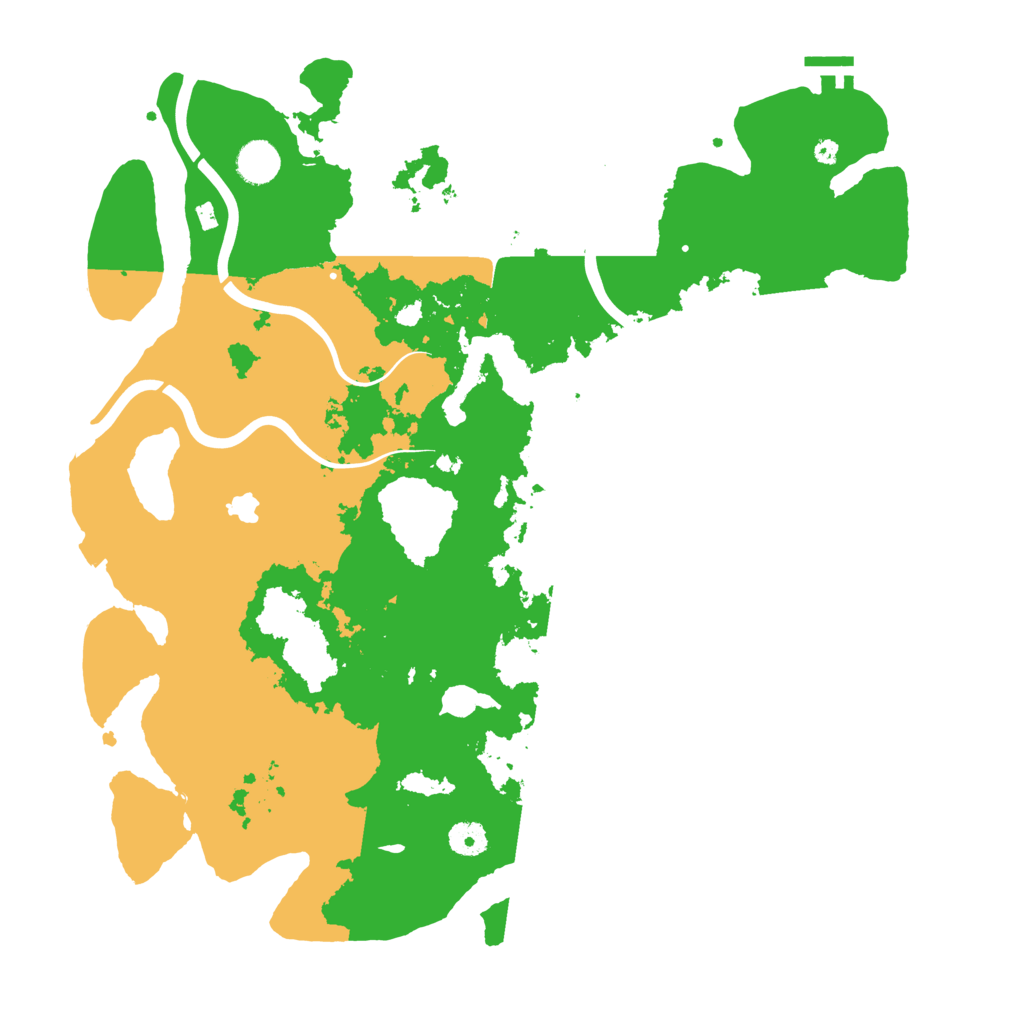 Biome Rust Map: Procedural Map, Size: 4200, Seed: 1163659443