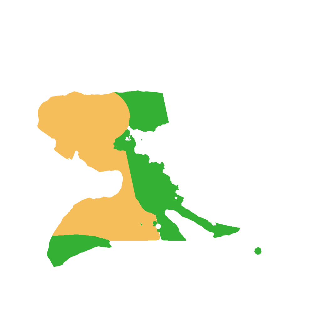 Biome Rust Map: Procedural Map, Size: 1800, Seed: 369540438