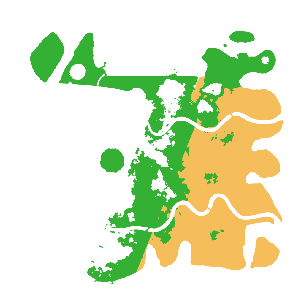 Biome Rust Map: Procedural Map, Size: 3525, Seed: 12345