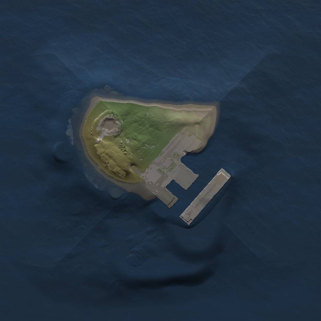 Rust Map: Procedural Map, Size: 1000, Seed: 27604959, 2 Monuments