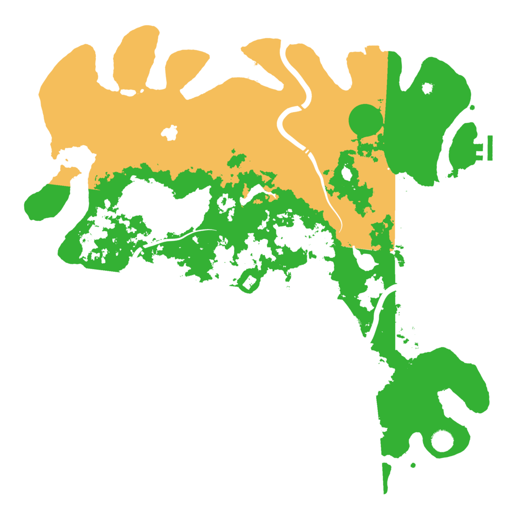 Biome Rust Map: Procedural Map, Size: 4250, Seed: 444474453