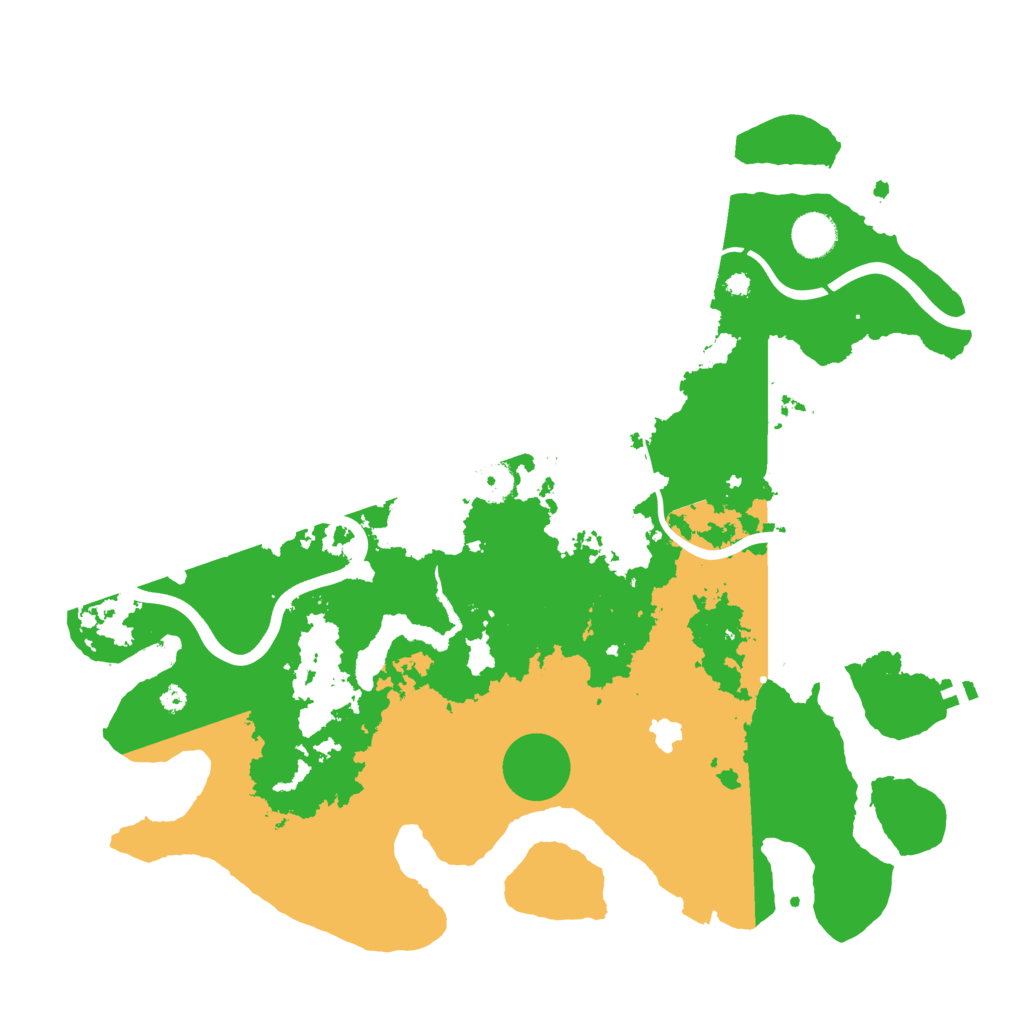 Biome Rust Map: Procedural Map, Size: 4000, Seed: 1333342422