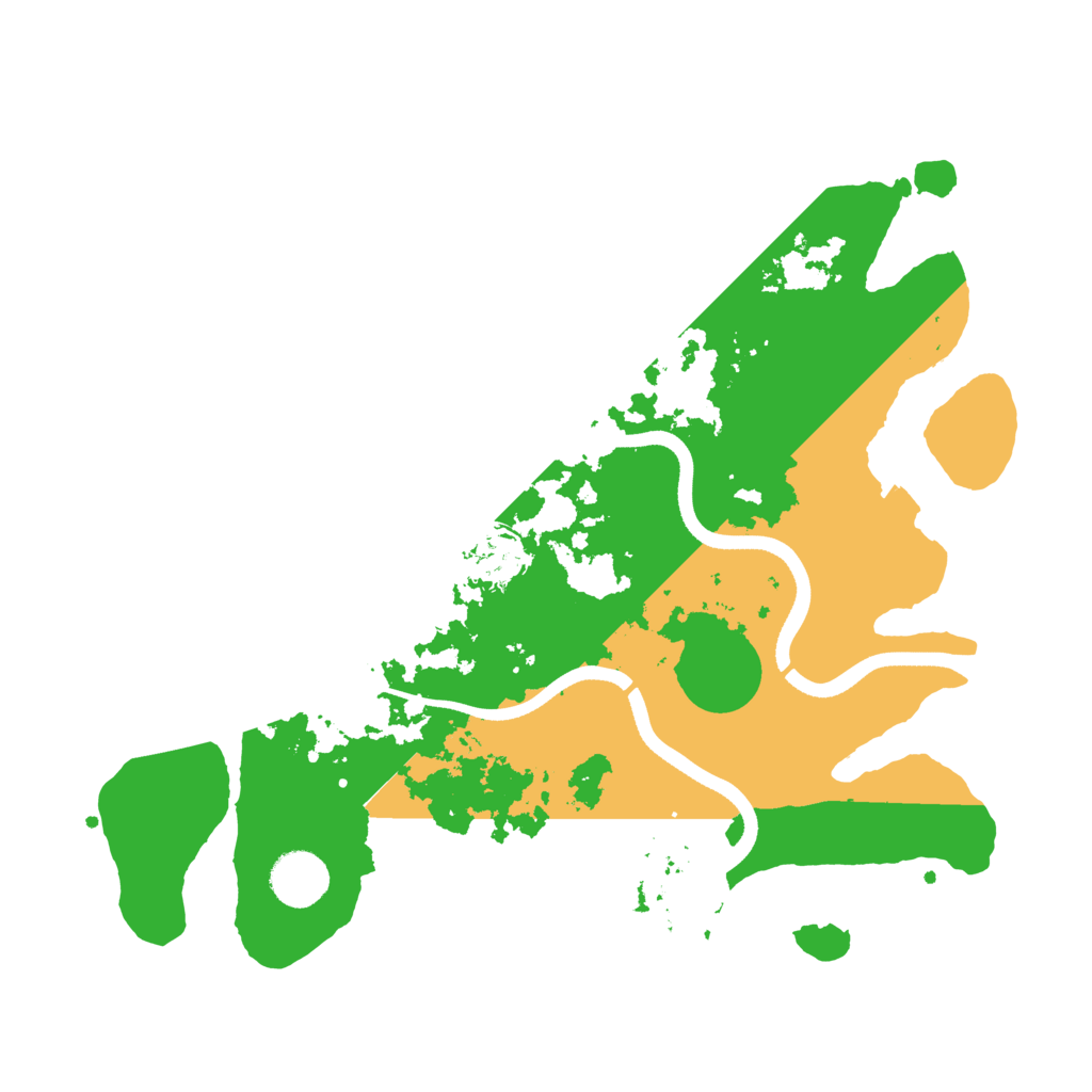 Biome Rust Map: Procedural Map, Size: 3500, Seed: 1669432332