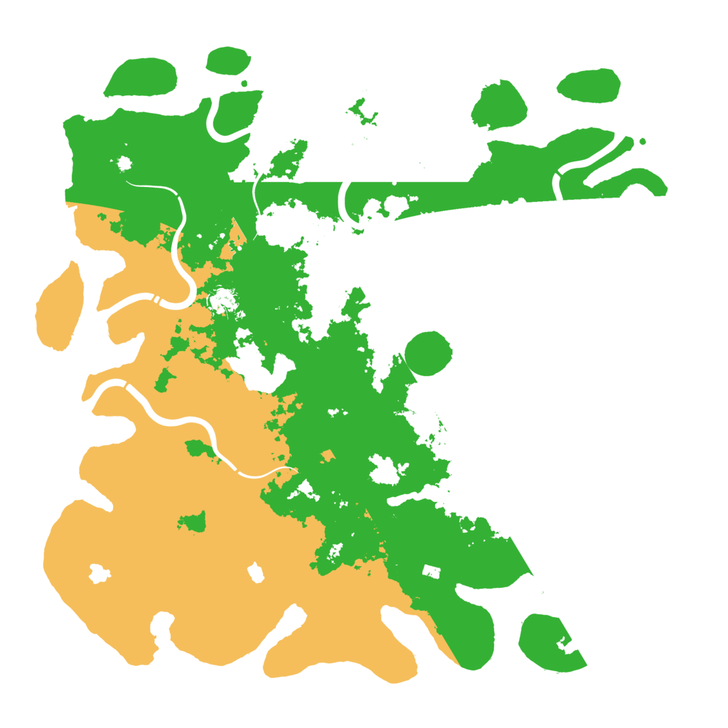 Biome Rust Map: Procedural Map, Size: 4500, Seed: 1556969523