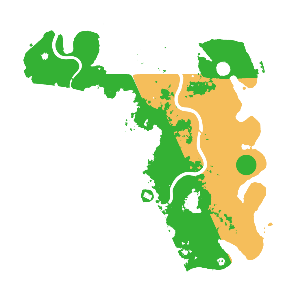 Biome Rust Map: Procedural Map, Size: 3850, Seed: 1089561333