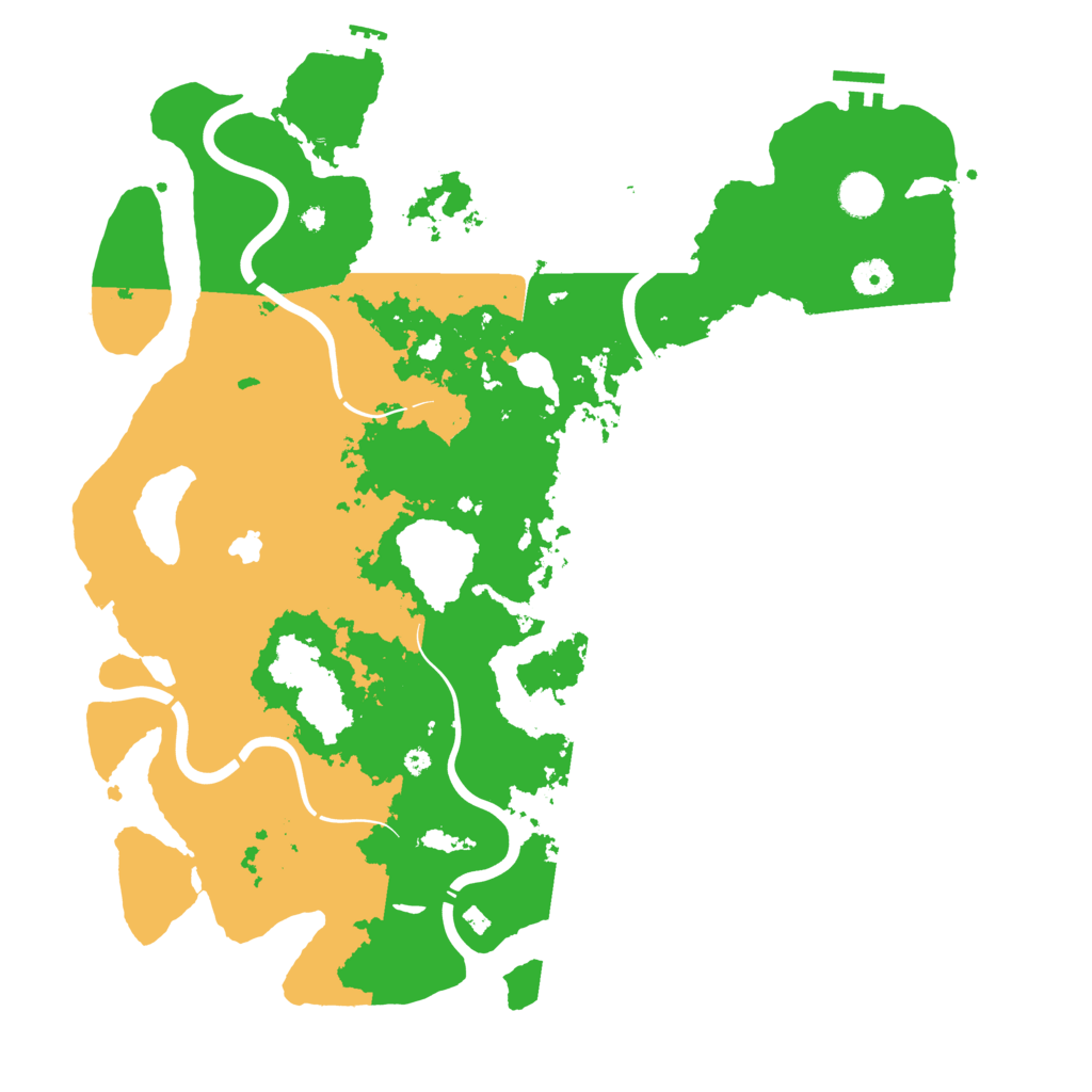 Biome Rust Map: Procedural Map, Size: 4275, Seed: 1163659443