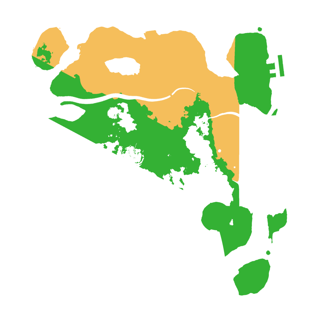 Biome Rust Map: Procedural Map, Size: 3000, Seed: 669006983