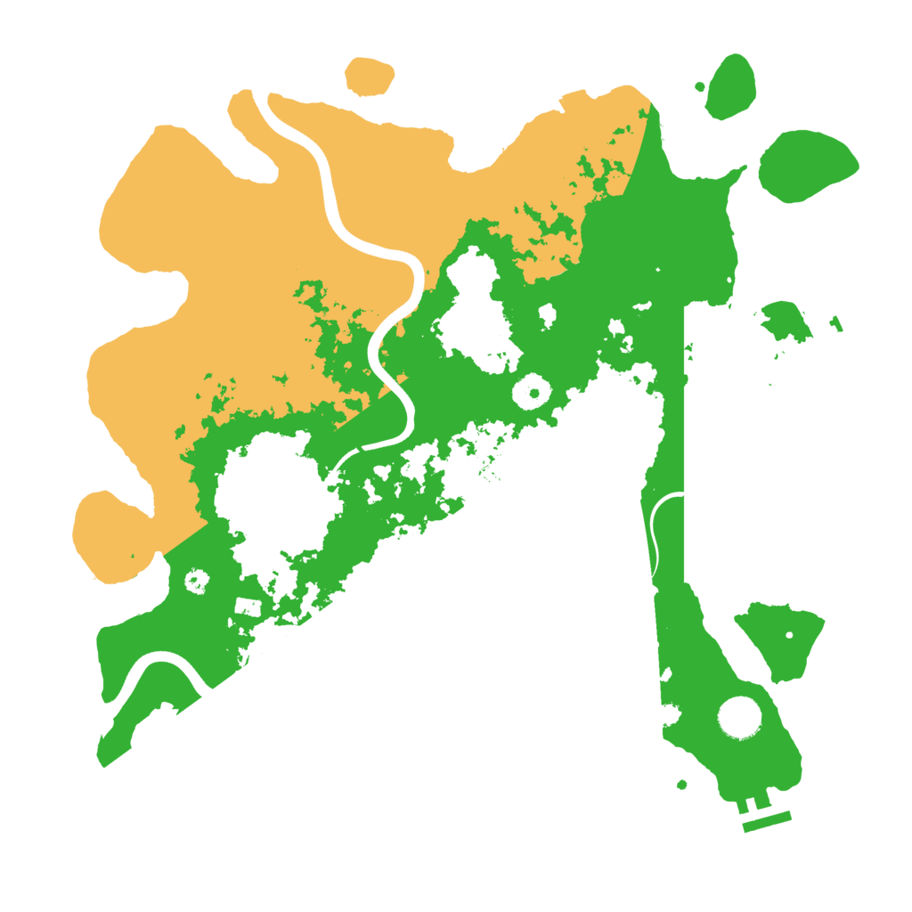 Biome Rust Map: Procedural Map, Size: 3750, Seed: 192366775