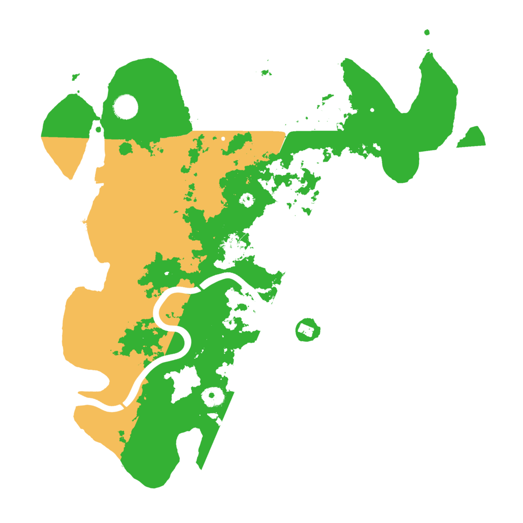 Biome Rust Map: Procedural Map, Size: 3750, Seed: 1122244953