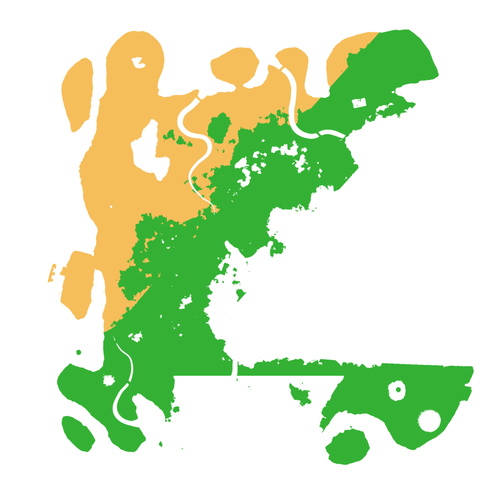 Biome Rust Map: Procedural Map, Size: 4000, Seed: 20250830