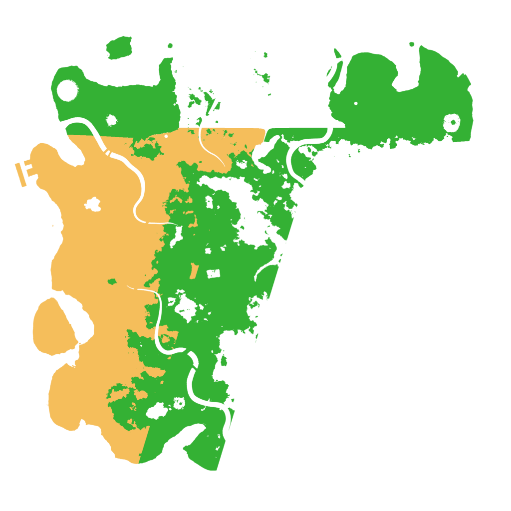 Biome Rust Map: Procedural Map, Size: 4250, Seed: 270334092