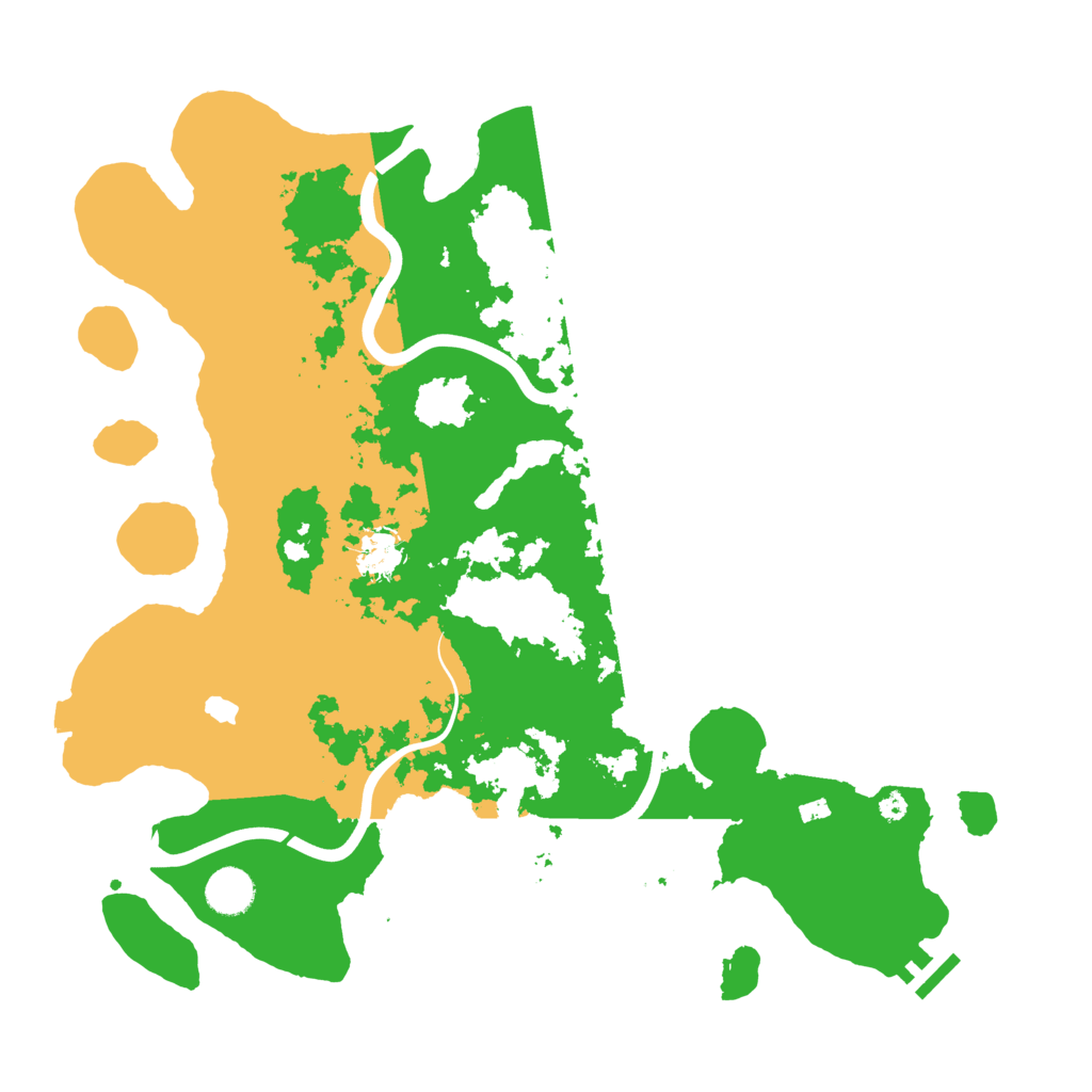 Biome Rust Map: Procedural Map, Size: 4000, Seed: 1701723975