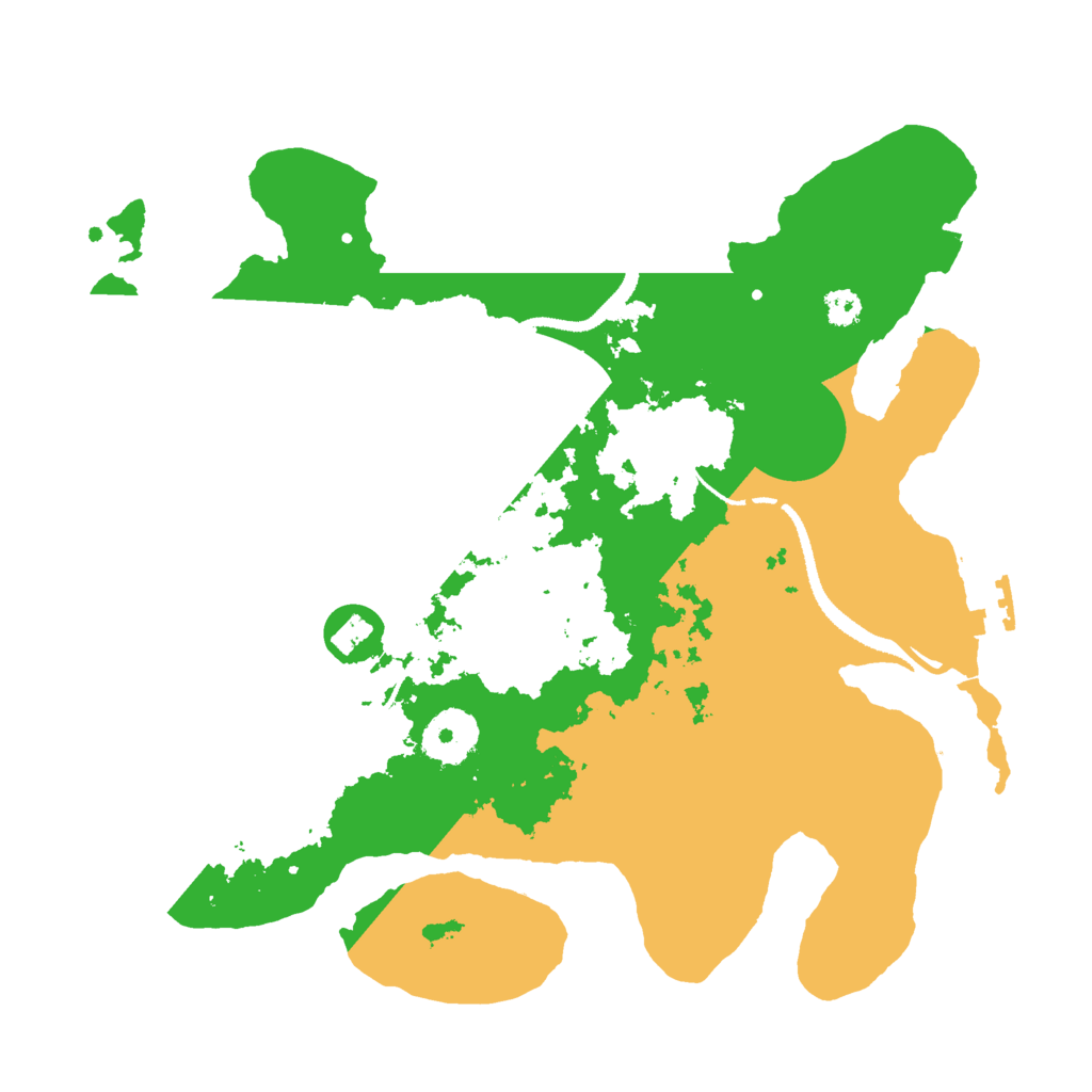 Biome Rust Map: Procedural Map, Size: 3000, Seed: 26741