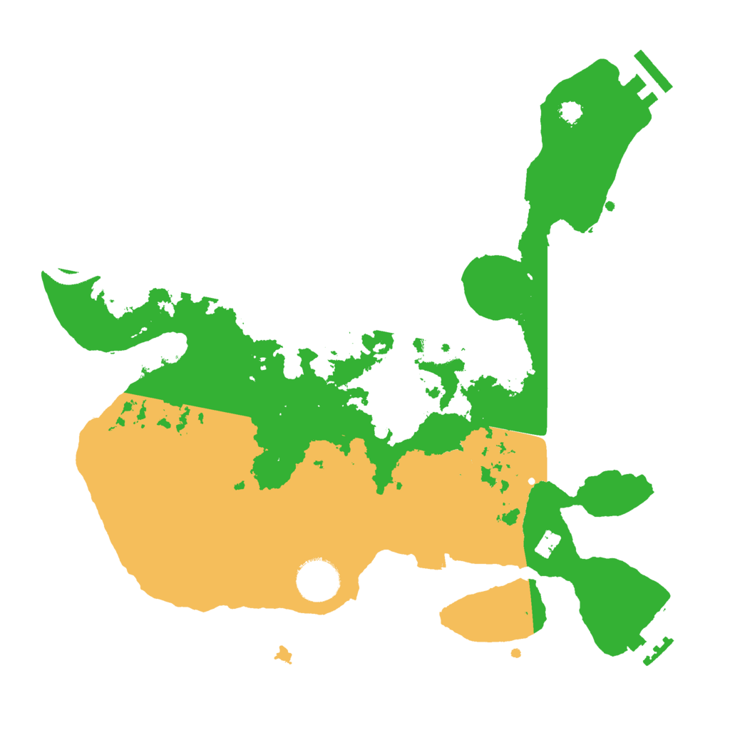 Biome Rust Map: Procedural Map, Size: 3000, Seed: 1561916239