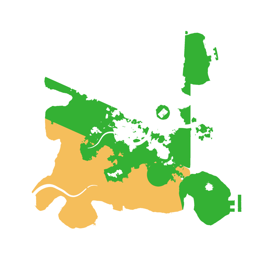 Biome Rust Map: Procedural Map, Size: 3000, Seed: 1439941373