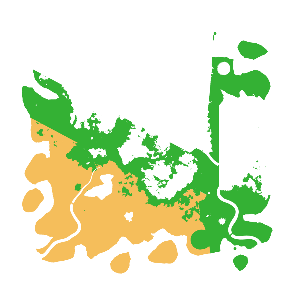 Biome Rust Map: Procedural Map, Size: 4000, Seed: 339492854