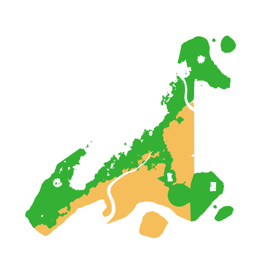 Biome Rust Map: Procedural Map, Size: 3000, Seed: 266251204