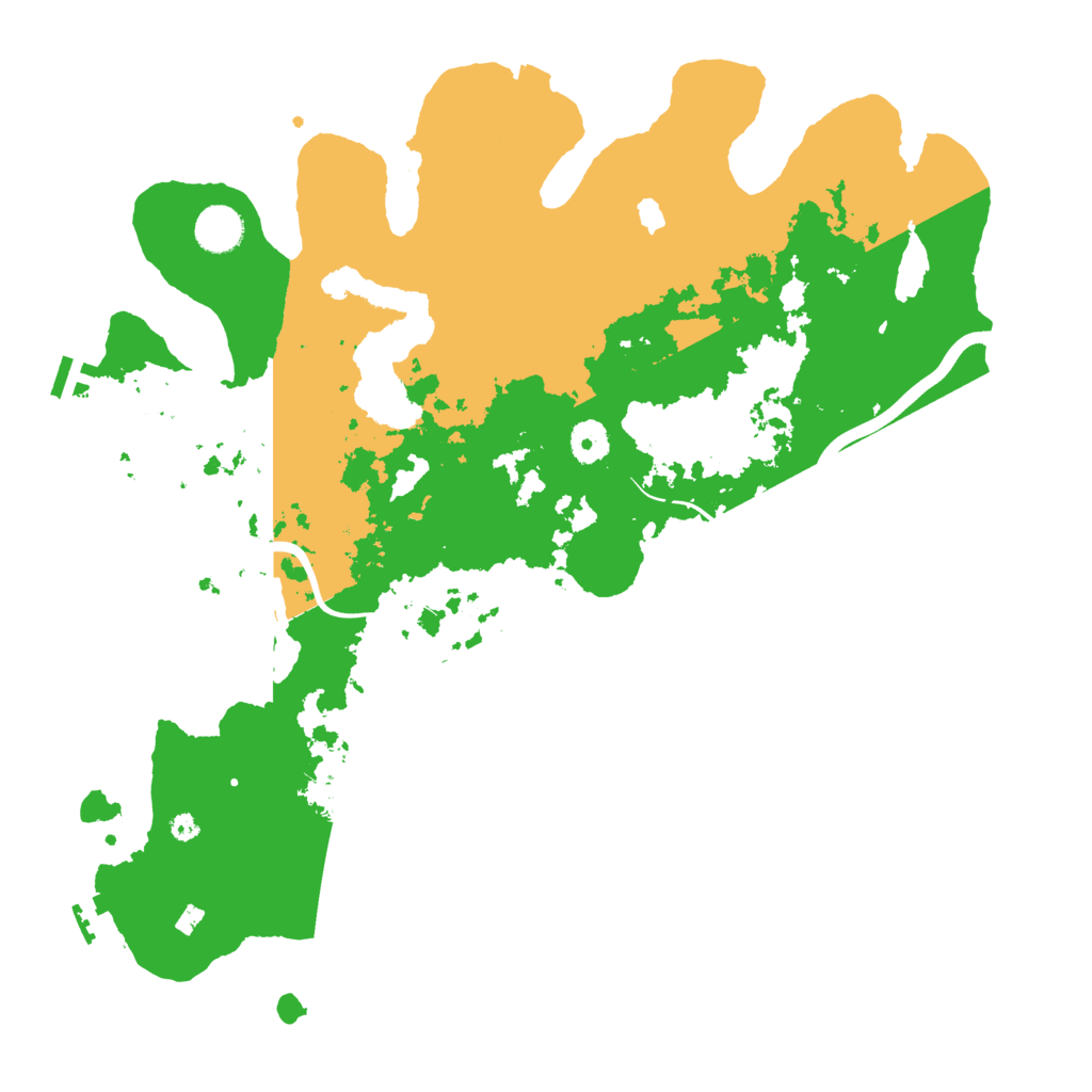 Biome Rust Map: Procedural Map, Size: 4000, Seed: 808820039