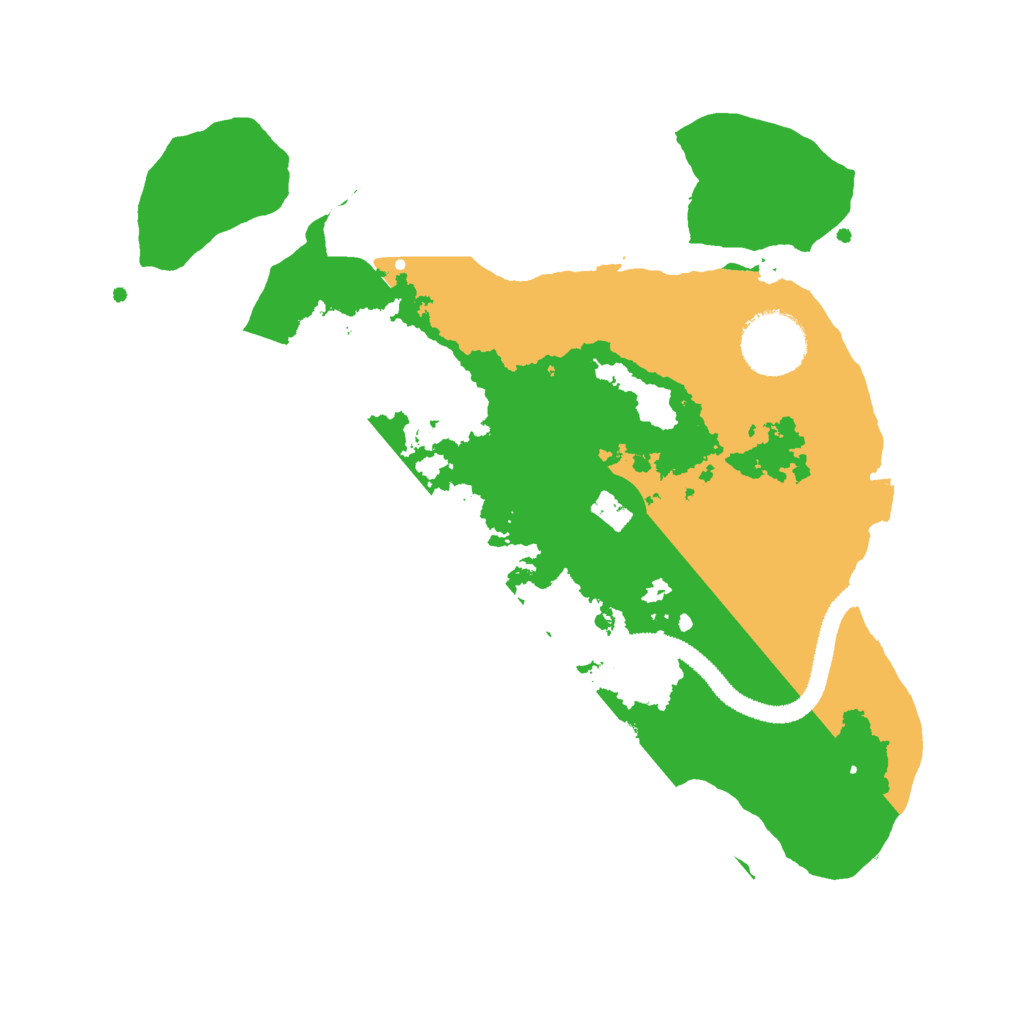 Biome Rust Map: Procedural Map, Size: 2800, Seed: 1640642669