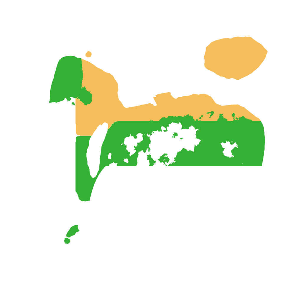 Biome Rust Map: Procedural Map, Size: 2000, Seed: 1899652680