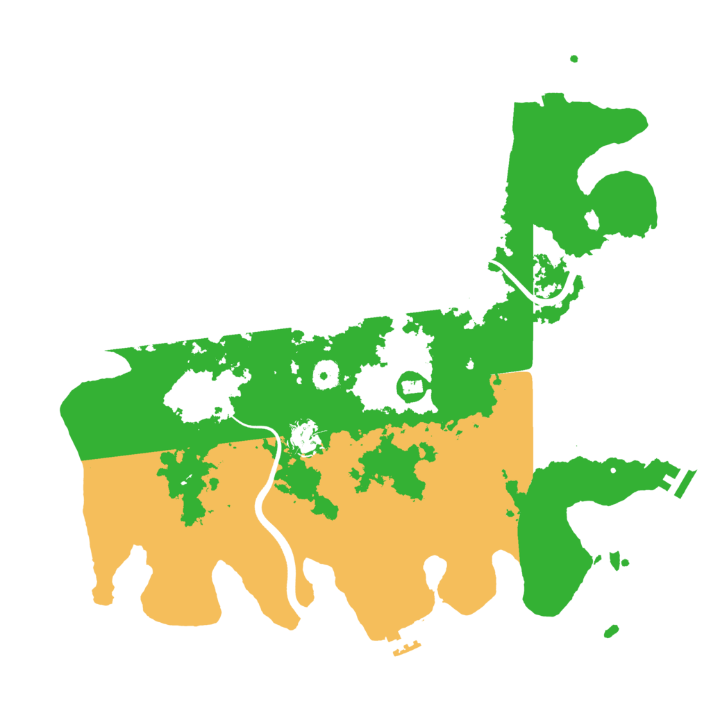 Biome Rust Map: Procedural Map, Size: 3750, Seed: 6042