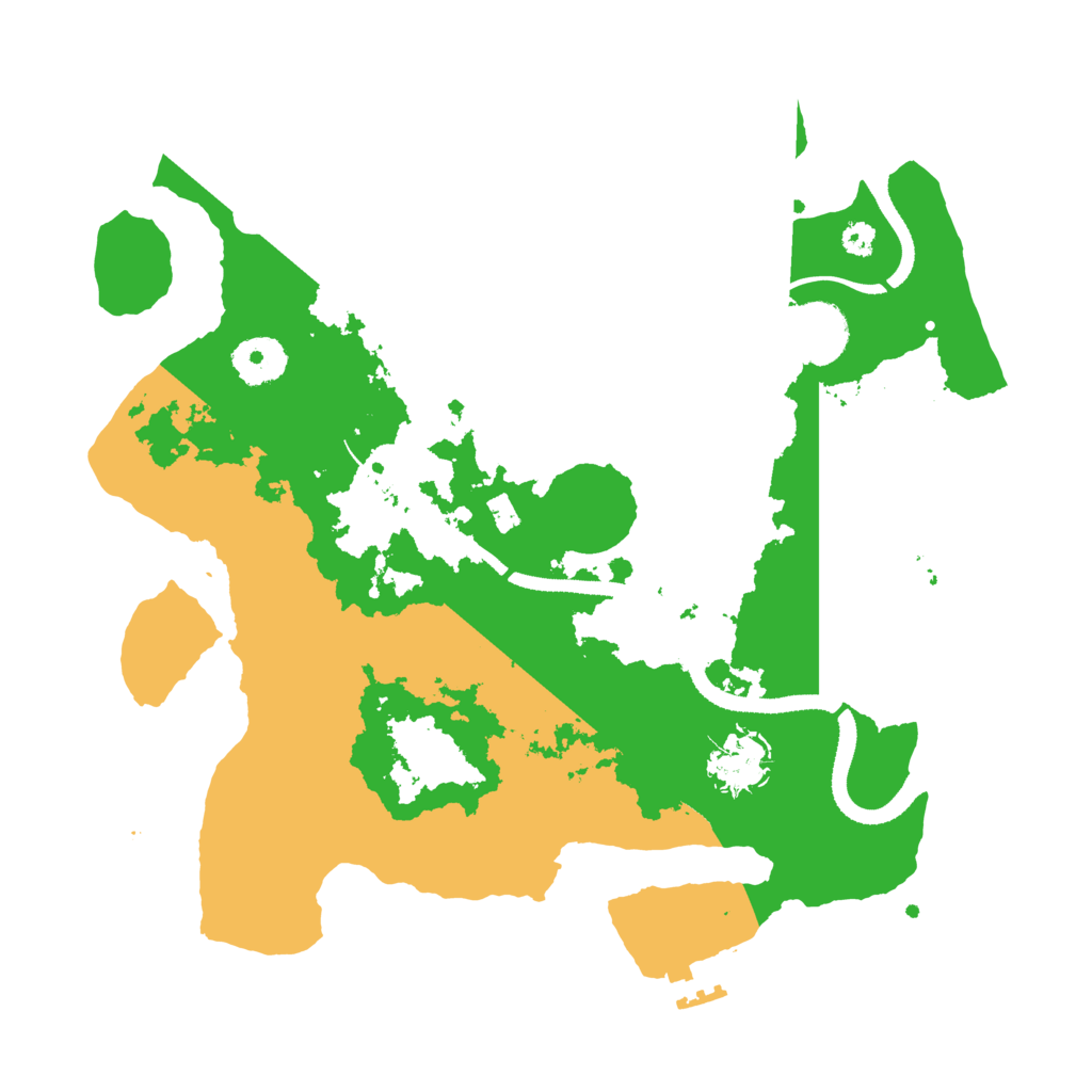 Biome Rust Map: Procedural Map, Size: 3250, Seed: 924353377