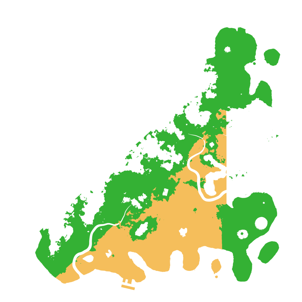 Biome Rust Map: Procedural Map, Size: 4500, Seed: 827486389