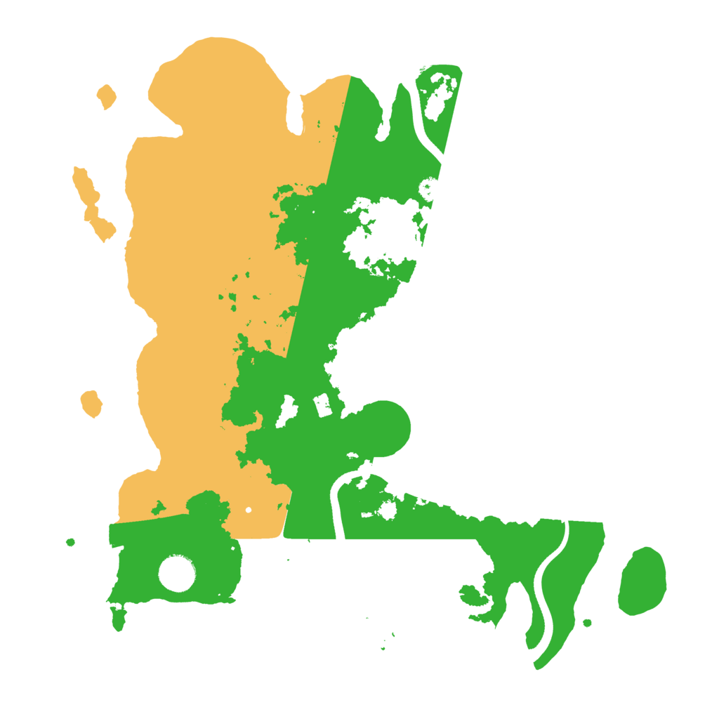Biome Rust Map: Procedural Map, Size: 3500, Seed: 1592766049