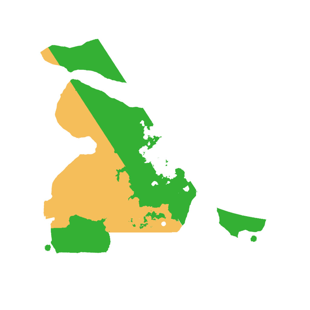 Biome Rust Map: Procedural Map, Size: 2000, Seed: 1450